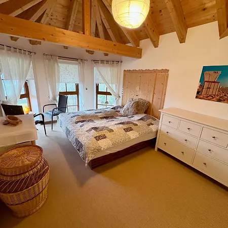 Horská chata Ladolcevital Im Tiroler Holzhaus Mit Talblick *
