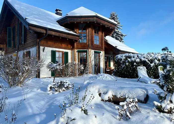 Ladolcevital Im Tiroler Holzhaus Mit Talblick * Bad Elster