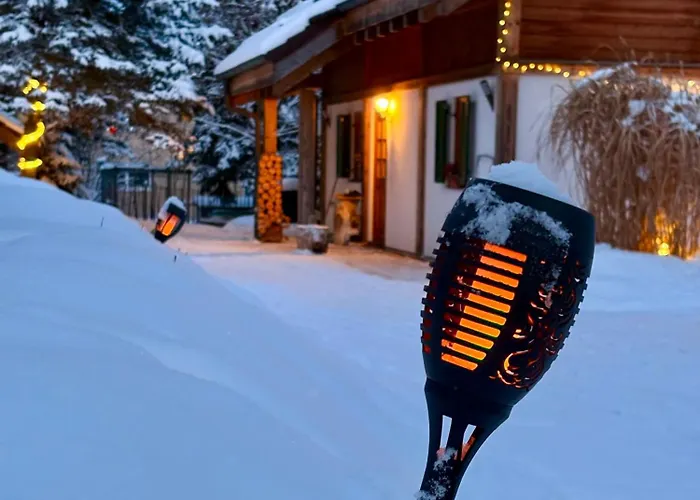 Ladolcevital Im Tiroler Holzhaus Mit Talblick Bad Elster