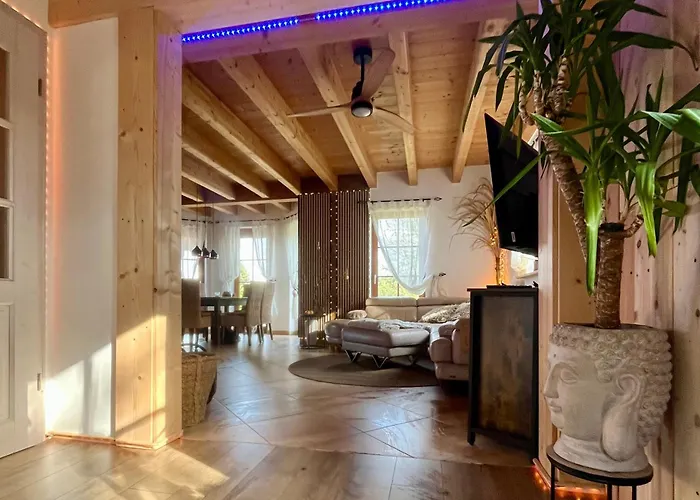 Ladolcevital Im Tiroler Holzhaus Mit Talblick 巴特埃尔斯特