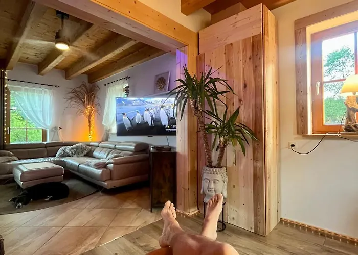 Chalet Ladolcevital Im Tiroler Holzhaus Mit Talblick